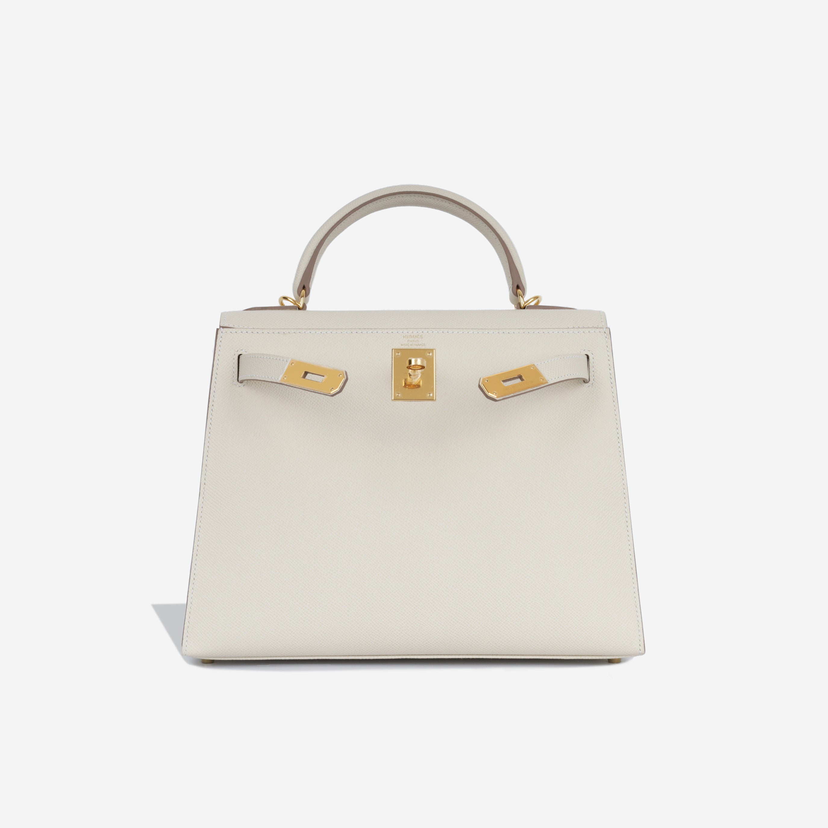 Hermes kelly 28 craie sale