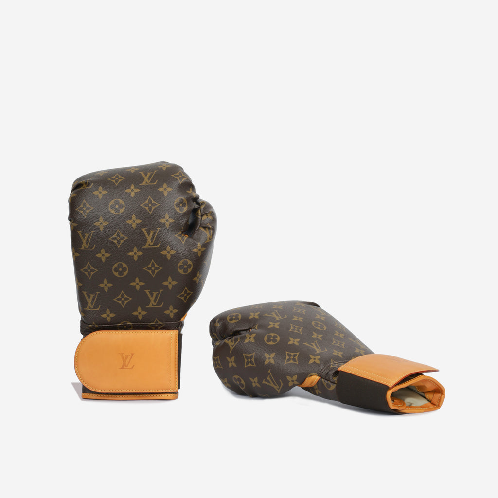 Exclusive Louis Vuitton boxing gloves by Karl Lagerfeld for sale - HIGHXTAR.