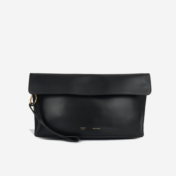 Celine Lambskin Frame Evening Clutch on Chain | Celine Handbags | Bag  Borrow or Steal