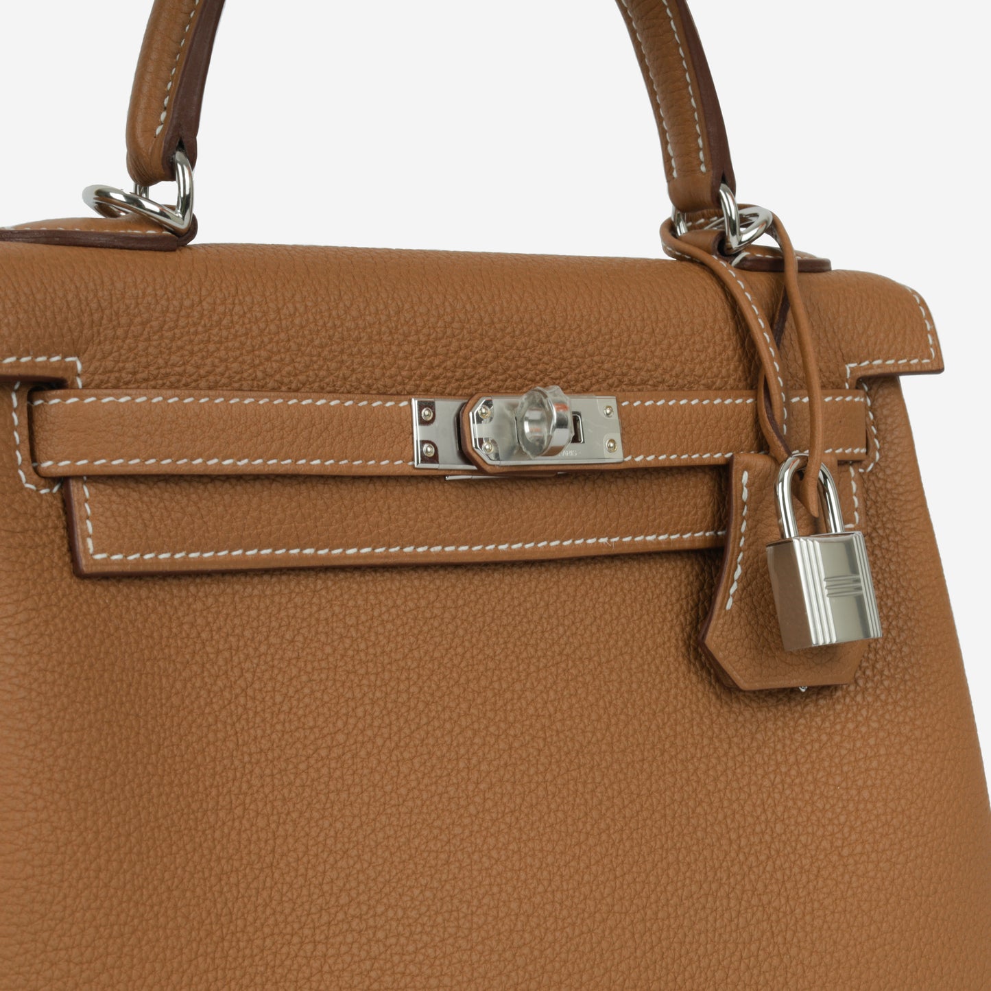 Kelly 25 - Gold Togo