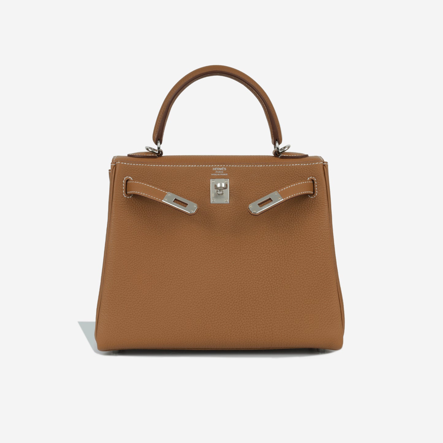 Kelly 25 - Gold Togo