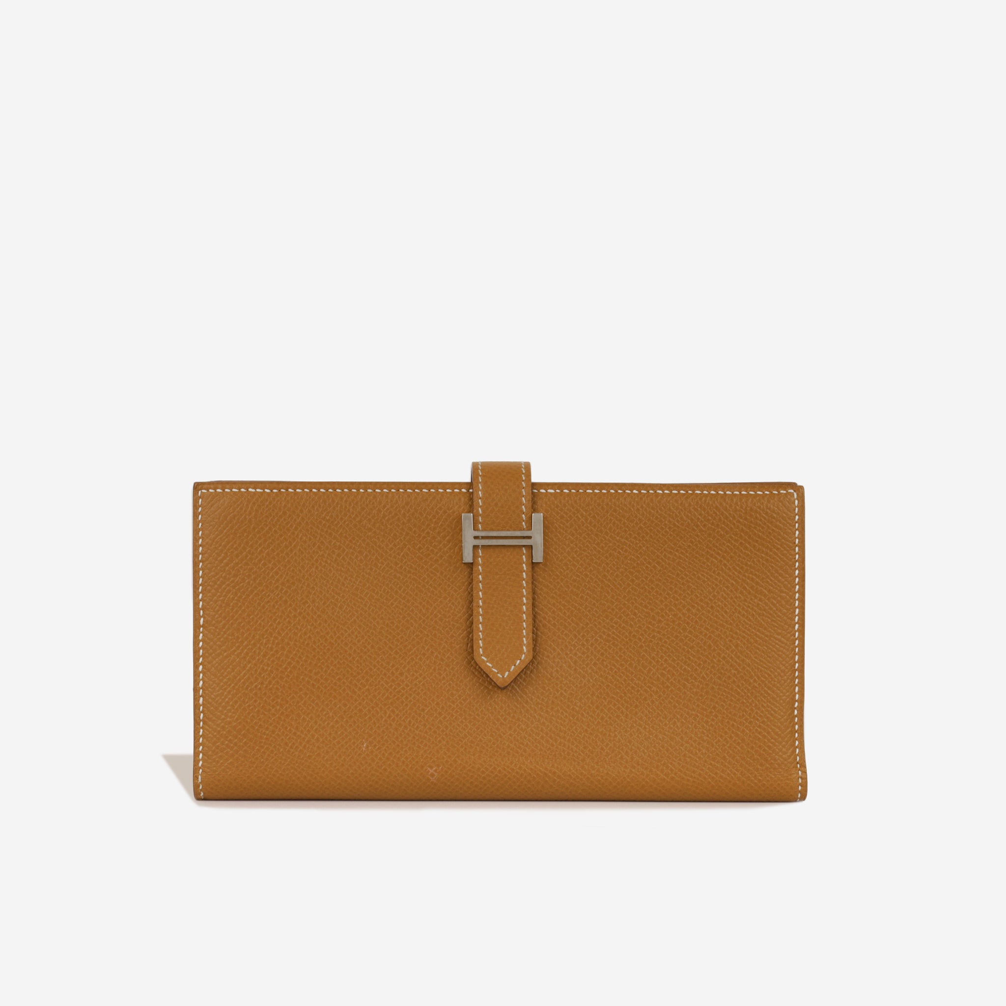 Hermes brown wallet Clearance