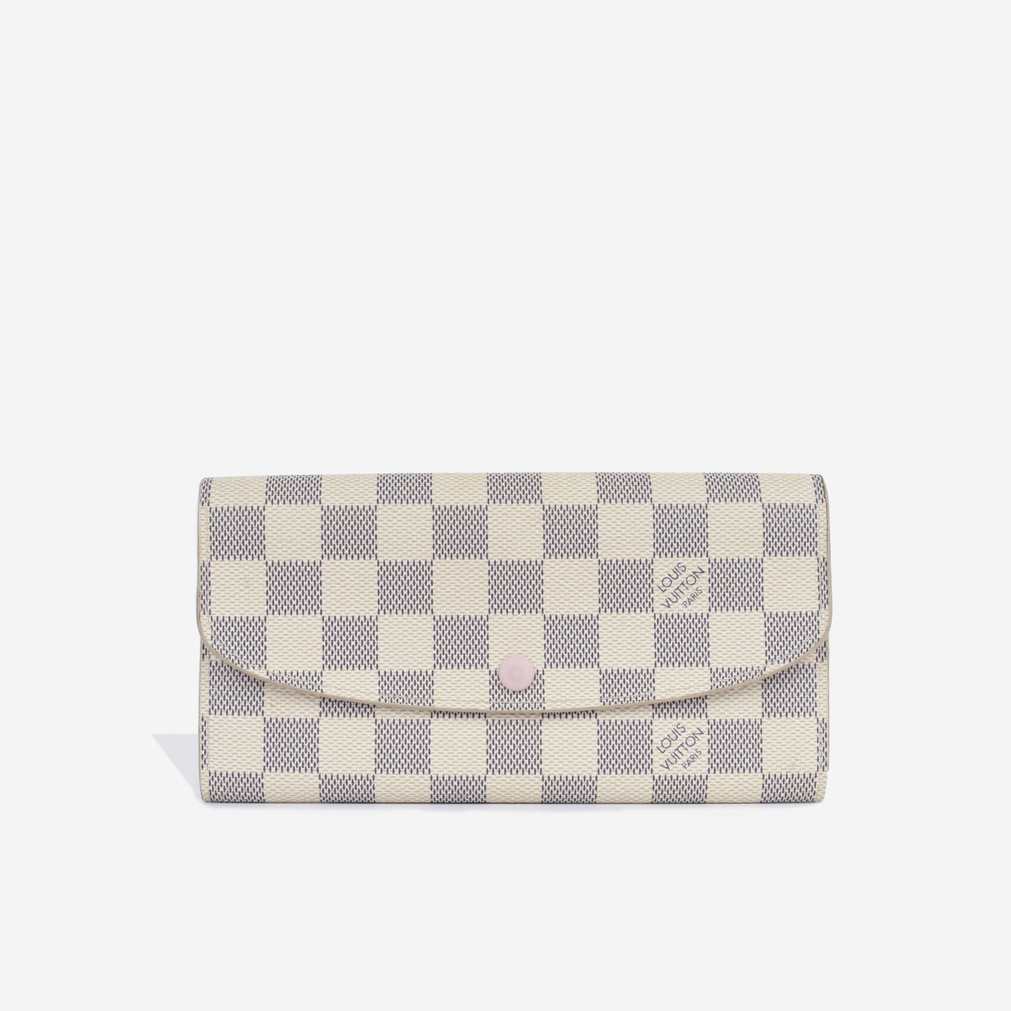 Emilie Wallet - Damier Azur
