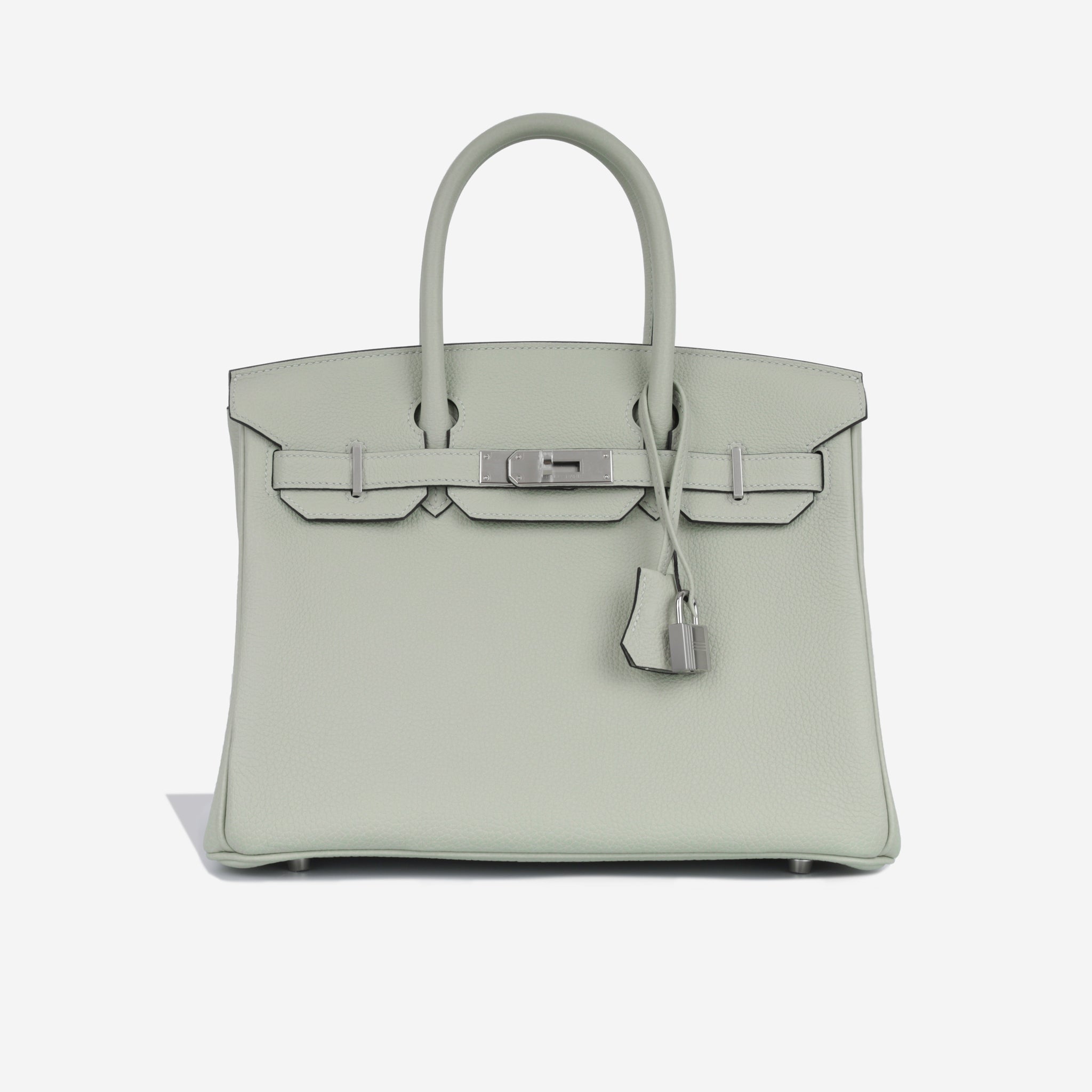 Hermes Birkin 30 Gris Togo Leather Bag