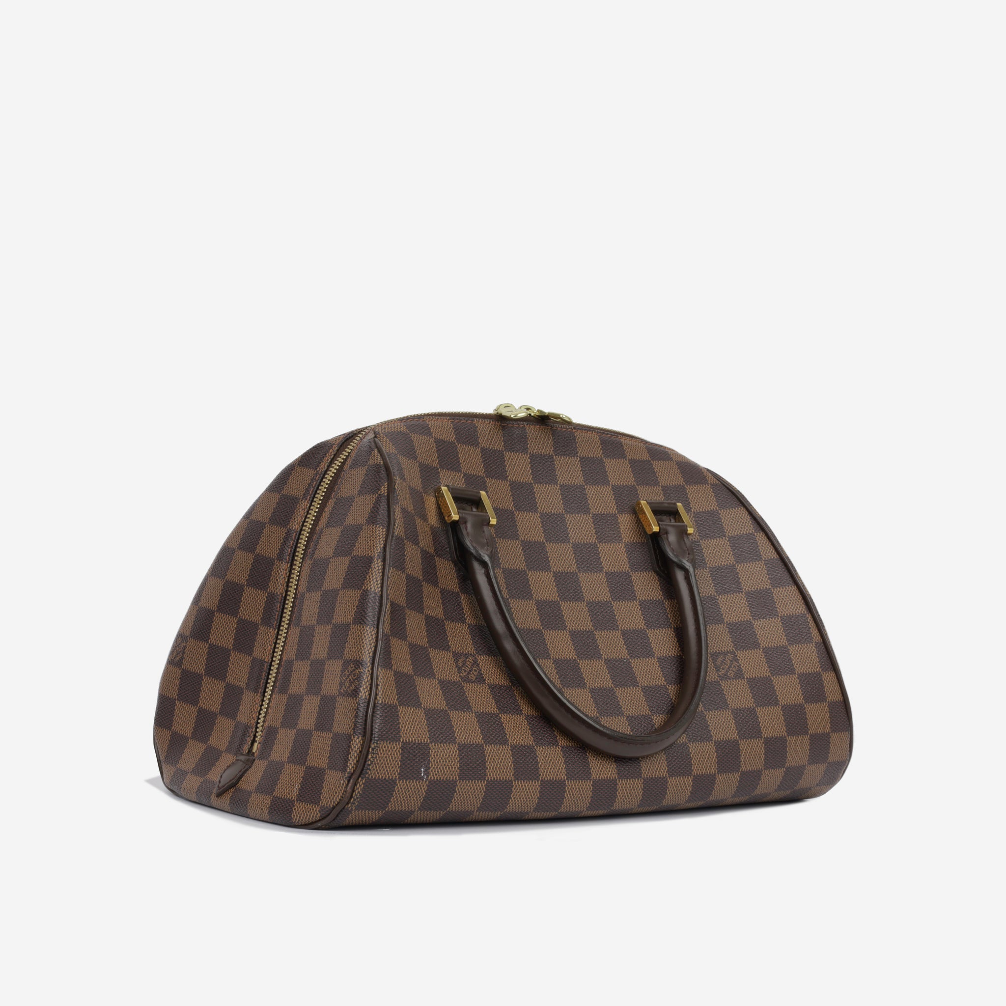 Louis+Vuitton+Ribera+Tote+MM+Brown+Canvas for sale online