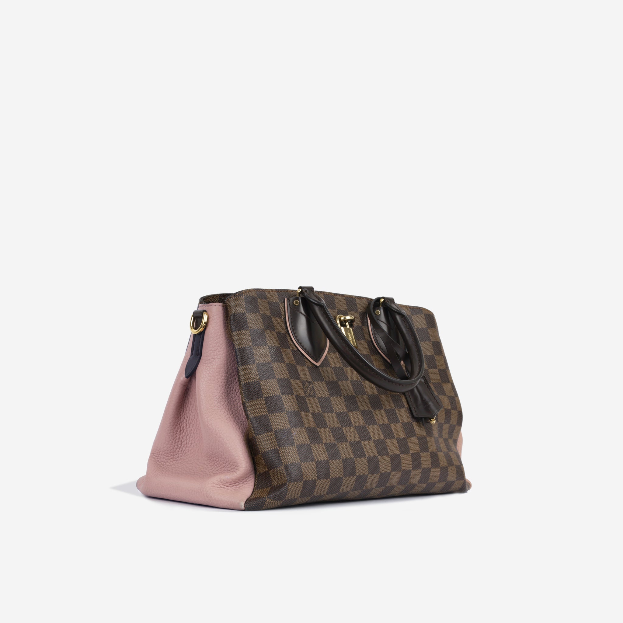 Louis Vuitton Damier Ebene Python Normandy Bag