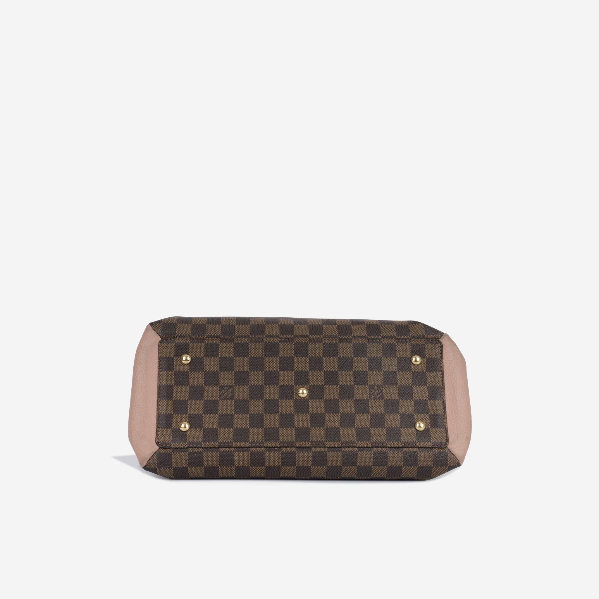 Louis Vuitton Pink Leather Damier Canvas Normandy Wallet - Yoogi's
