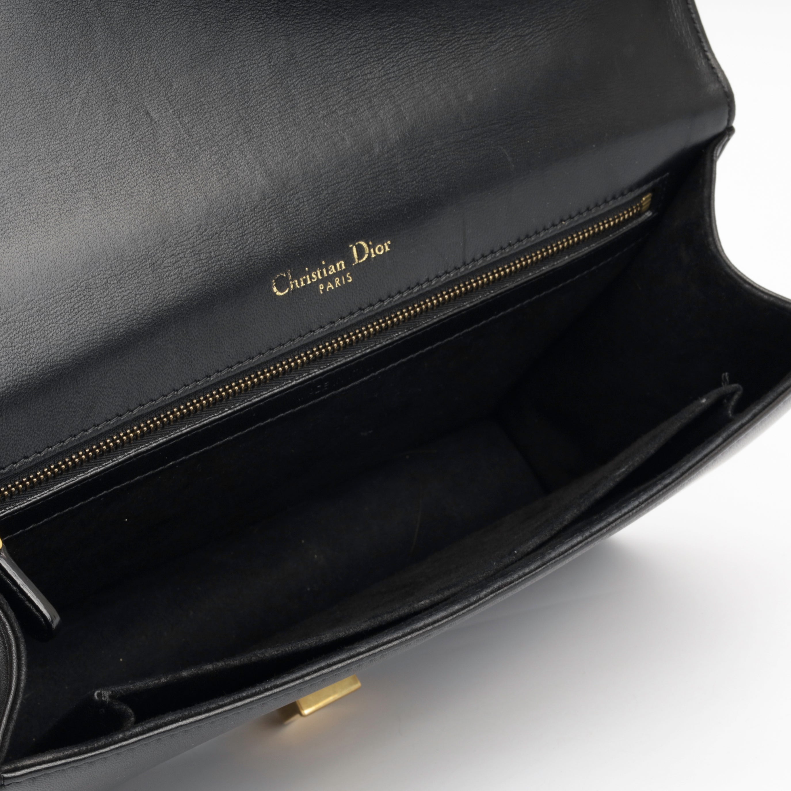 Dior - Large Diorama - Black Smooth Calfskin Leather - GHW - Pre