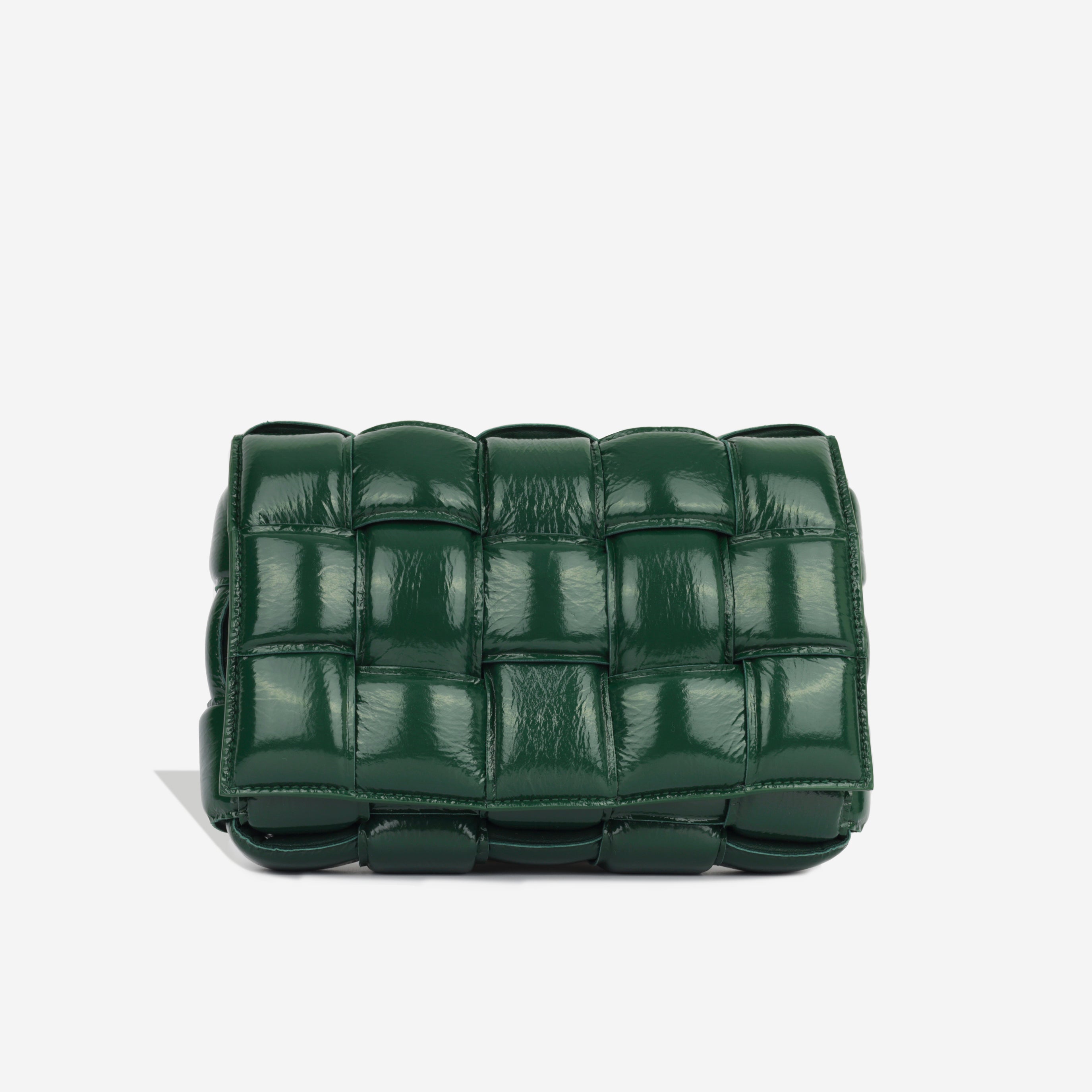 Bottega Veneta - Padded Cassette Bag - Rainforest Leather - GHW