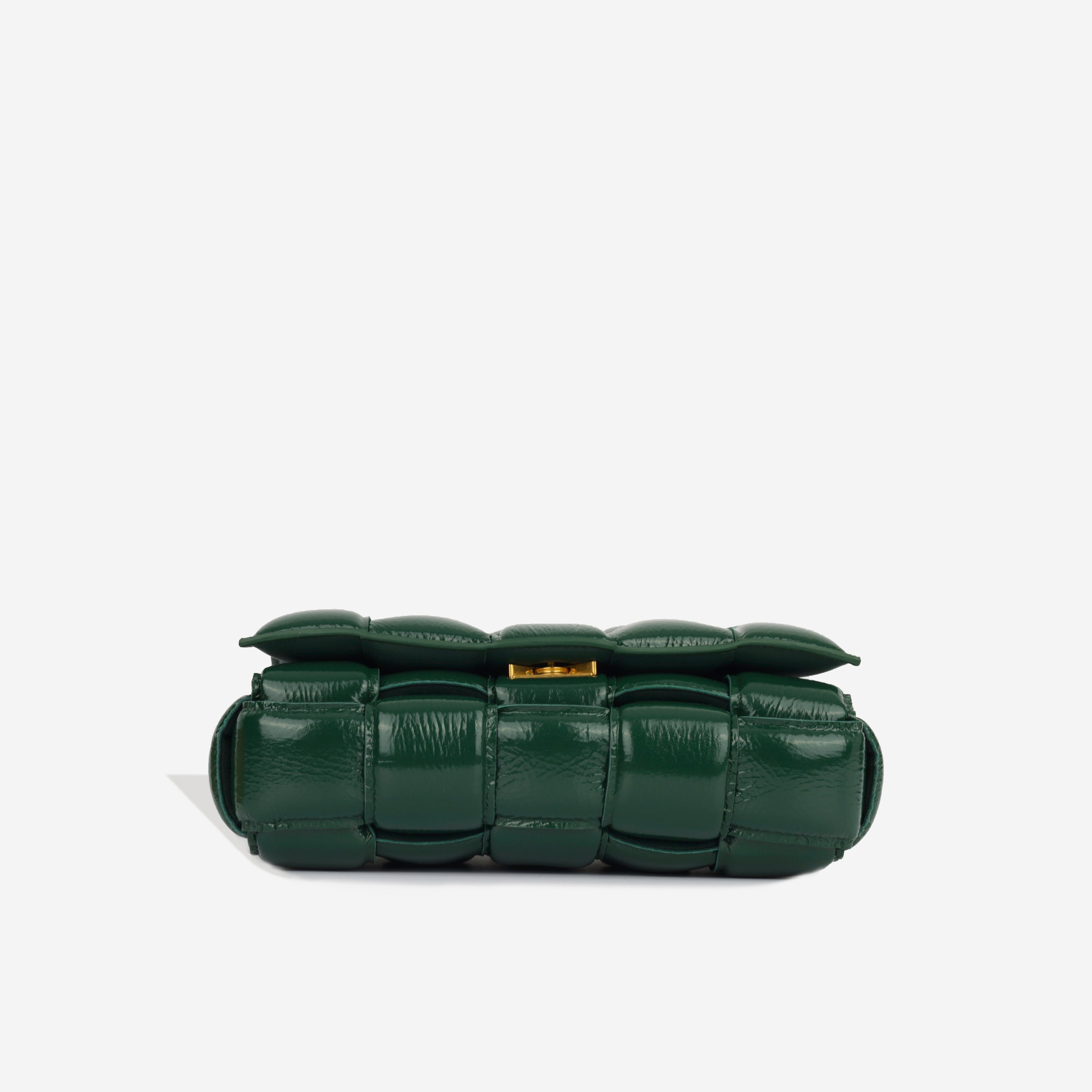 Bottega Veneta - Padded Cassette Bag - Rainforest Leather - GHW