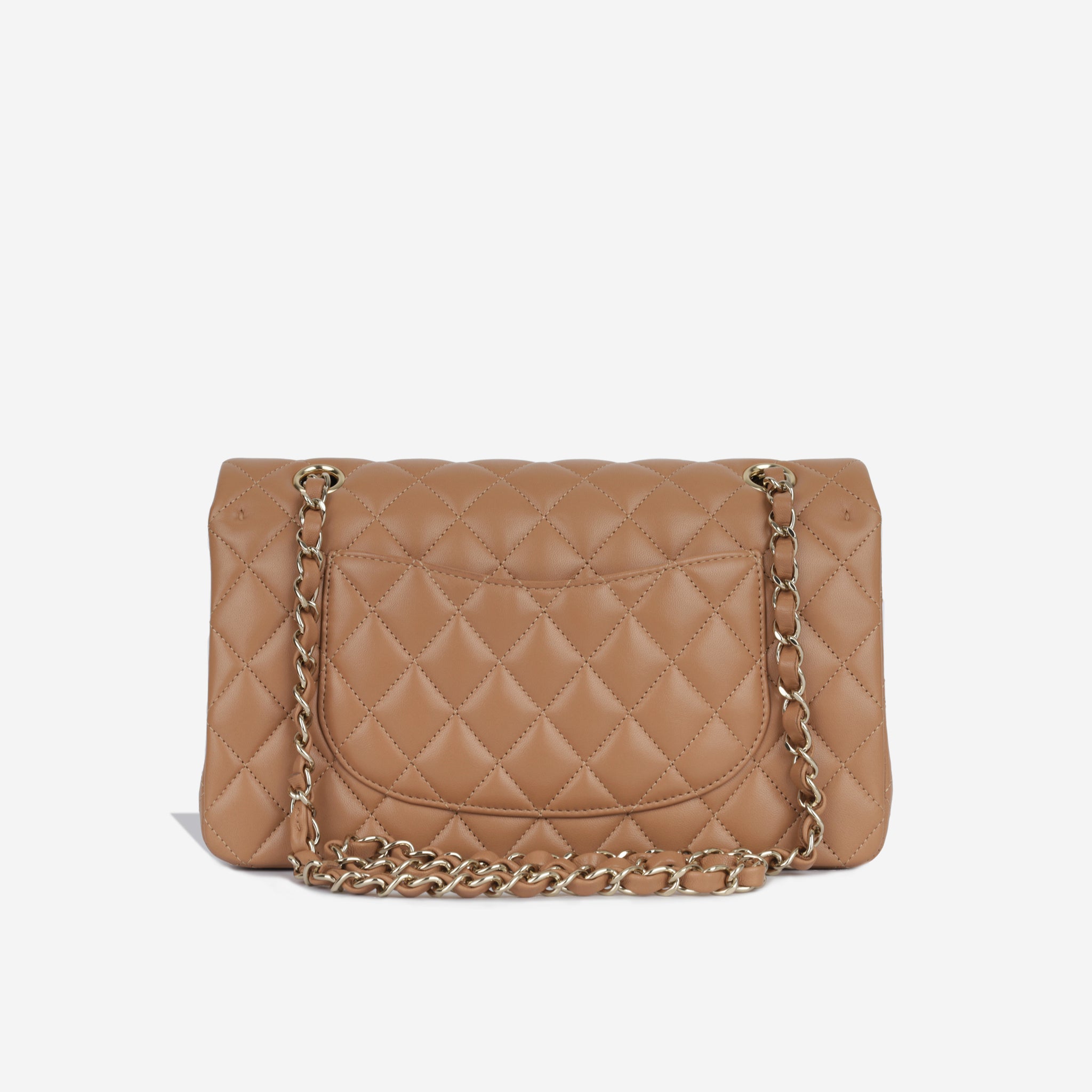 Chanel - Medium Classic Flap Bag - Caramel Lambskin - CGHW - 2021