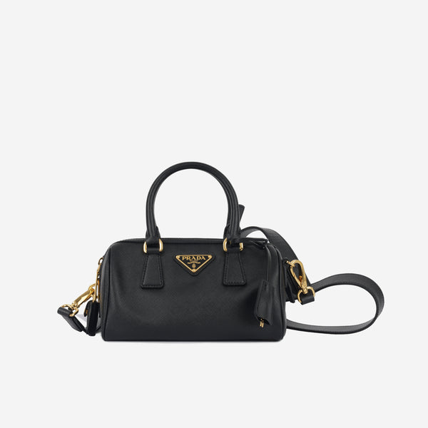 Saffiano Leather Top-Handle Bag