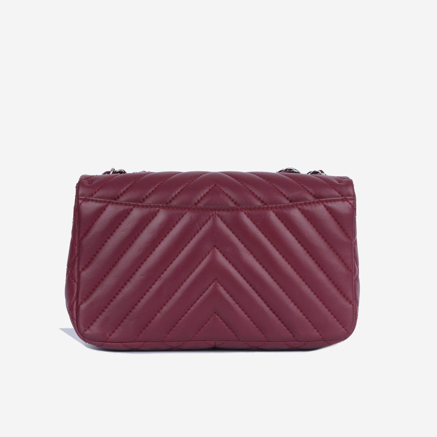 Chevron Statement Flap Bag