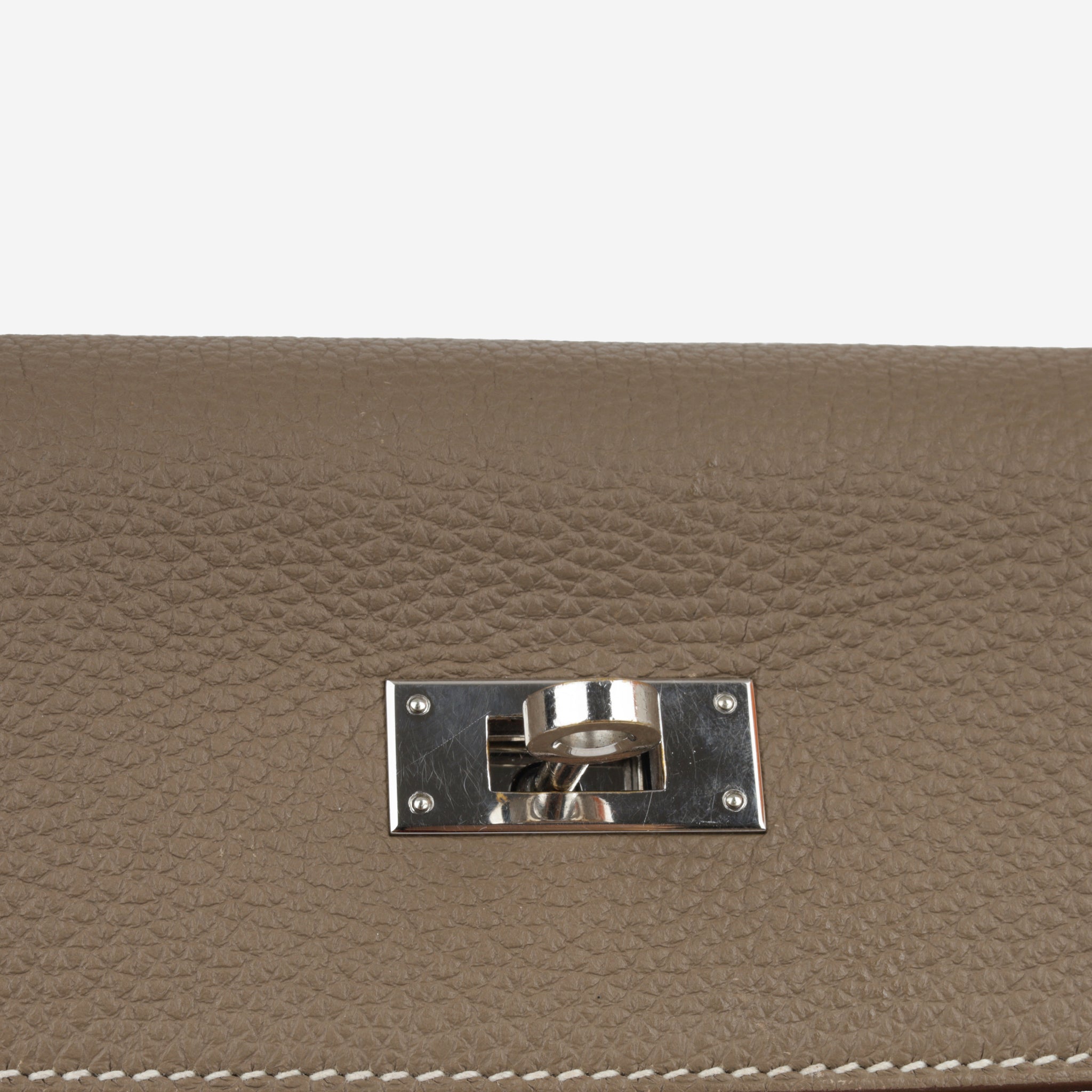 Hermes Kelly 32cm Etoupe Togo PHW