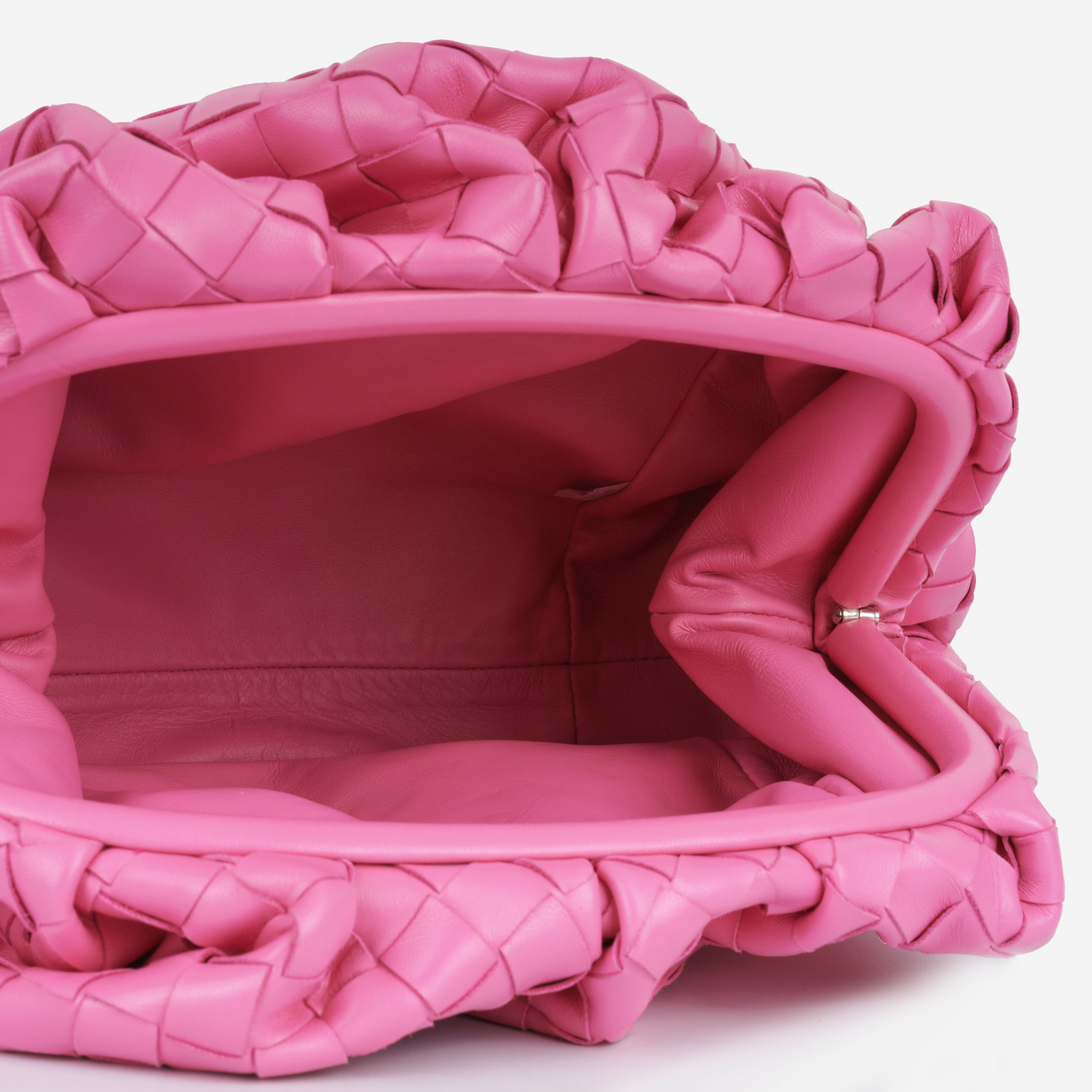 Bottega Veneta - Pouch - Pink Intrecciato - Unused – Bagista