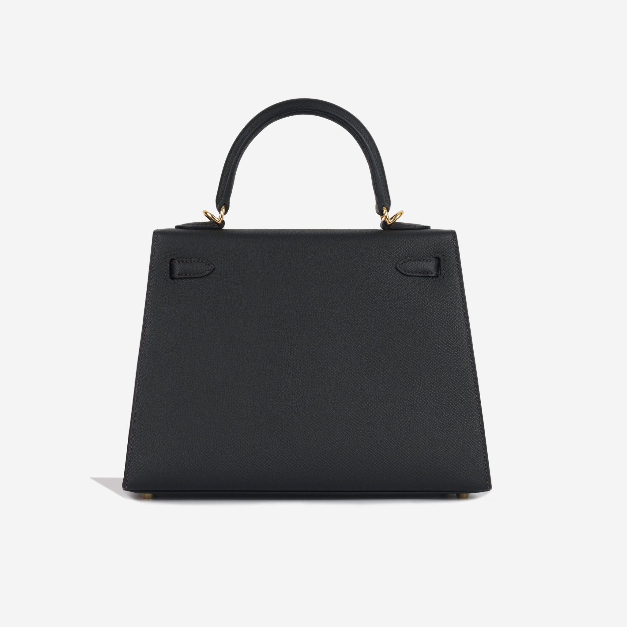 Hermès - HSS Kelly 25 - Noir Epsom with Contrasting Stitching - 2023 ...