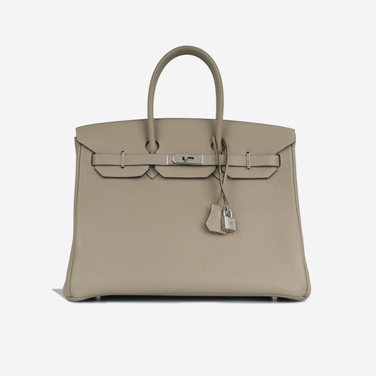 Birkin 35 - Gris Tourterelle