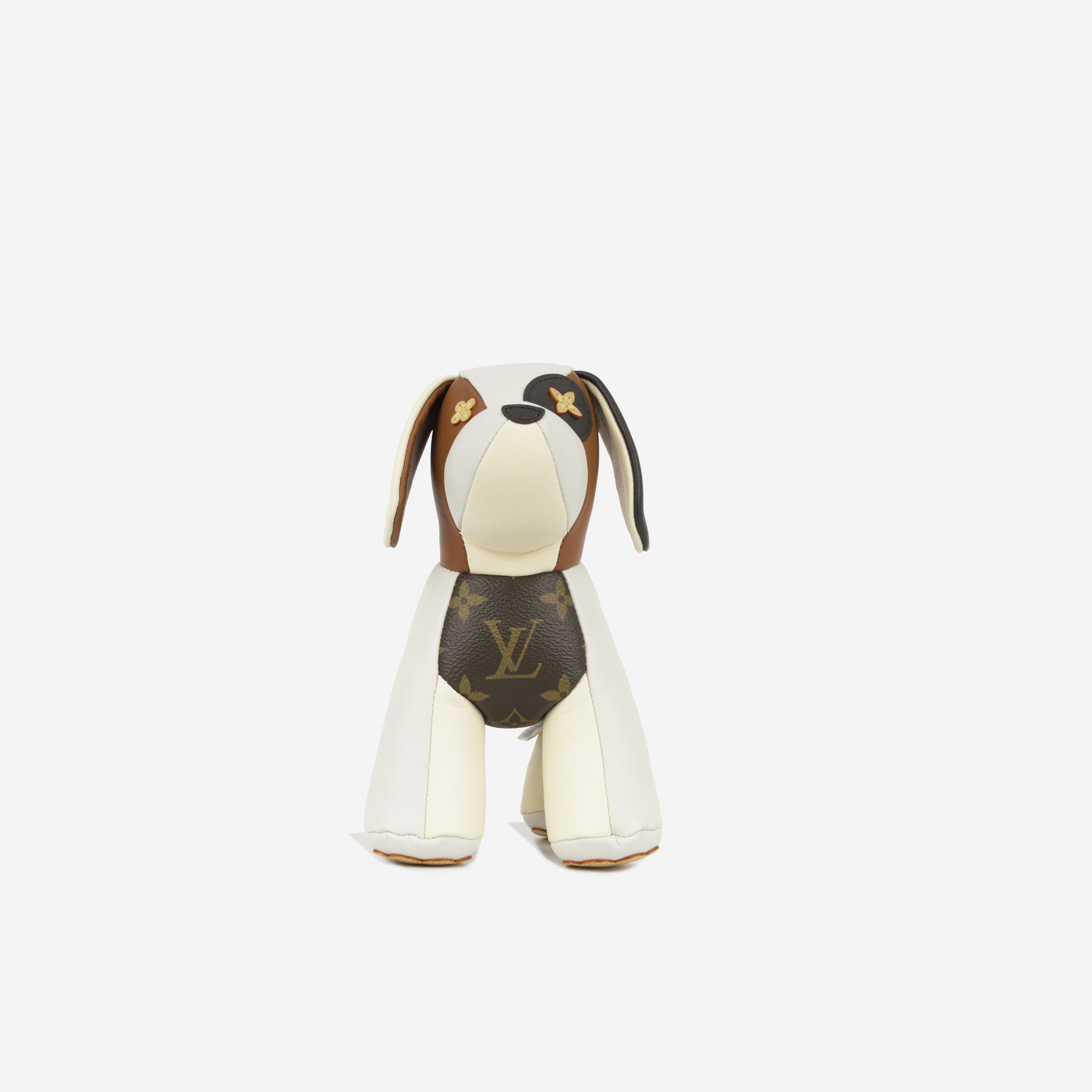 Louis Vuitton Calfskin Monogram Doudou Oscar Dog Beige – STYLISHTOP