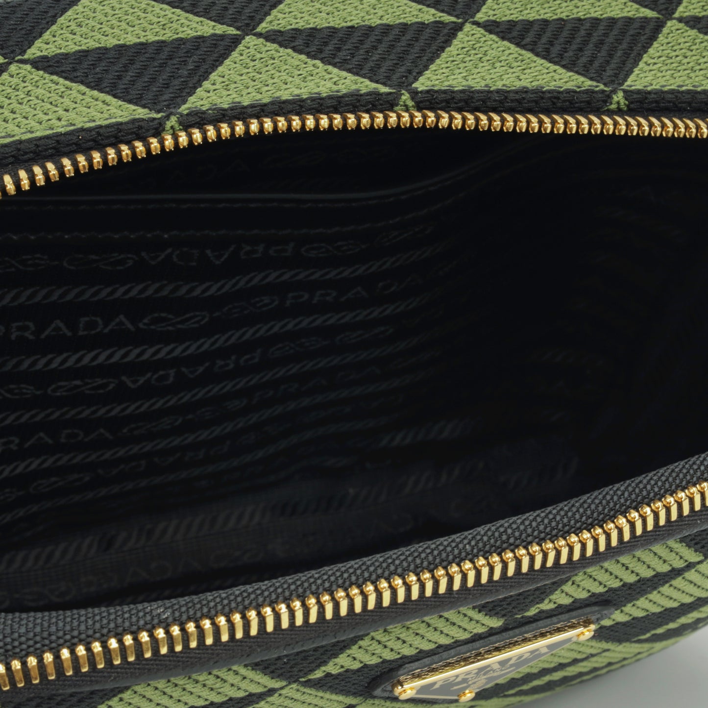 Symbole Embroidered Fabric Bag