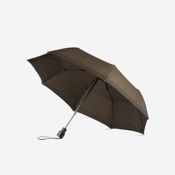 Monogram Brown Folding Umbrella