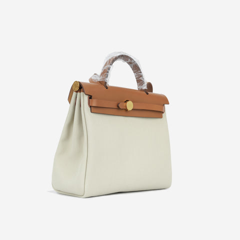 Hermes - Herbag 31 - Beton Toile / Fauve Hunter GHW - 2023 | Bagista