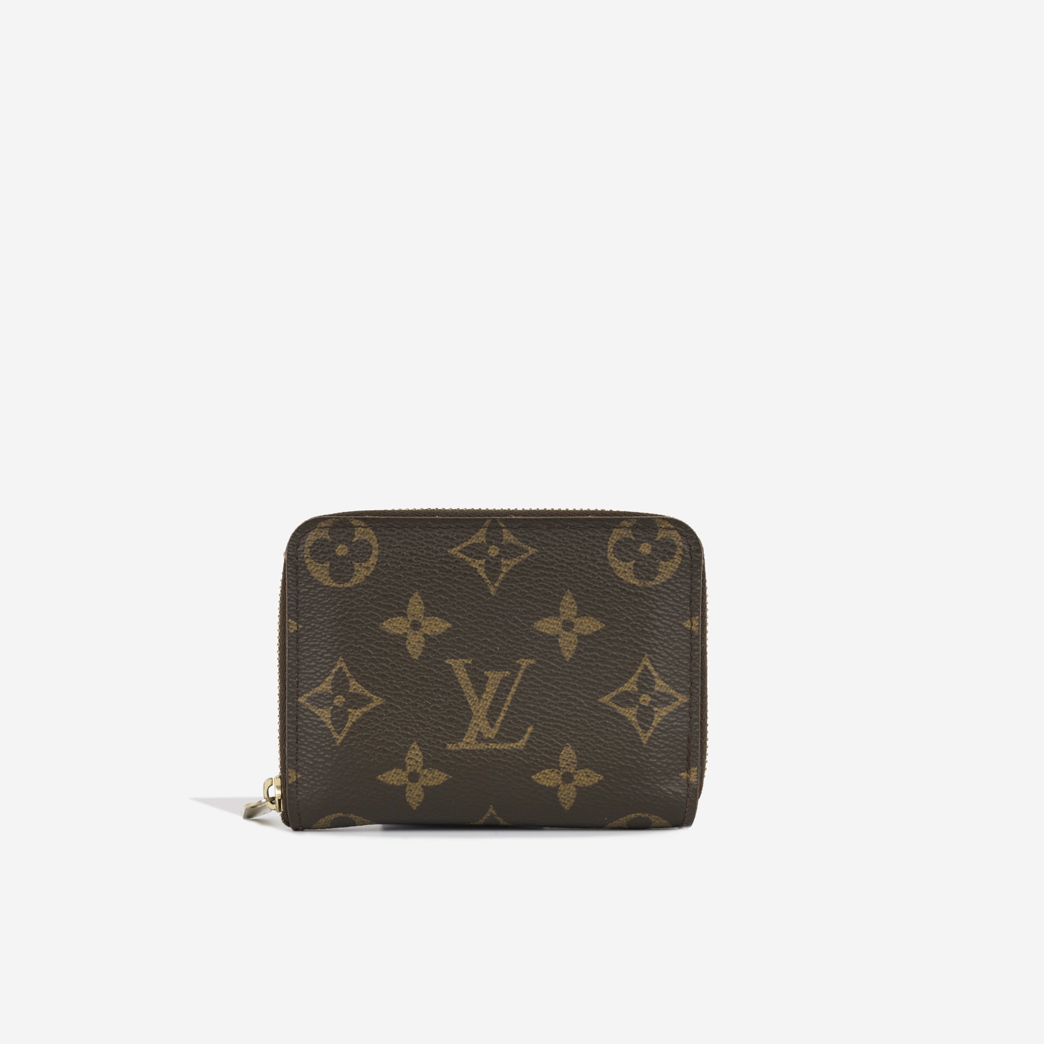 Louis Vuitton Zippy Coin Damier Azure Canvas Rose Ballerine Purse - I Love  Handbags