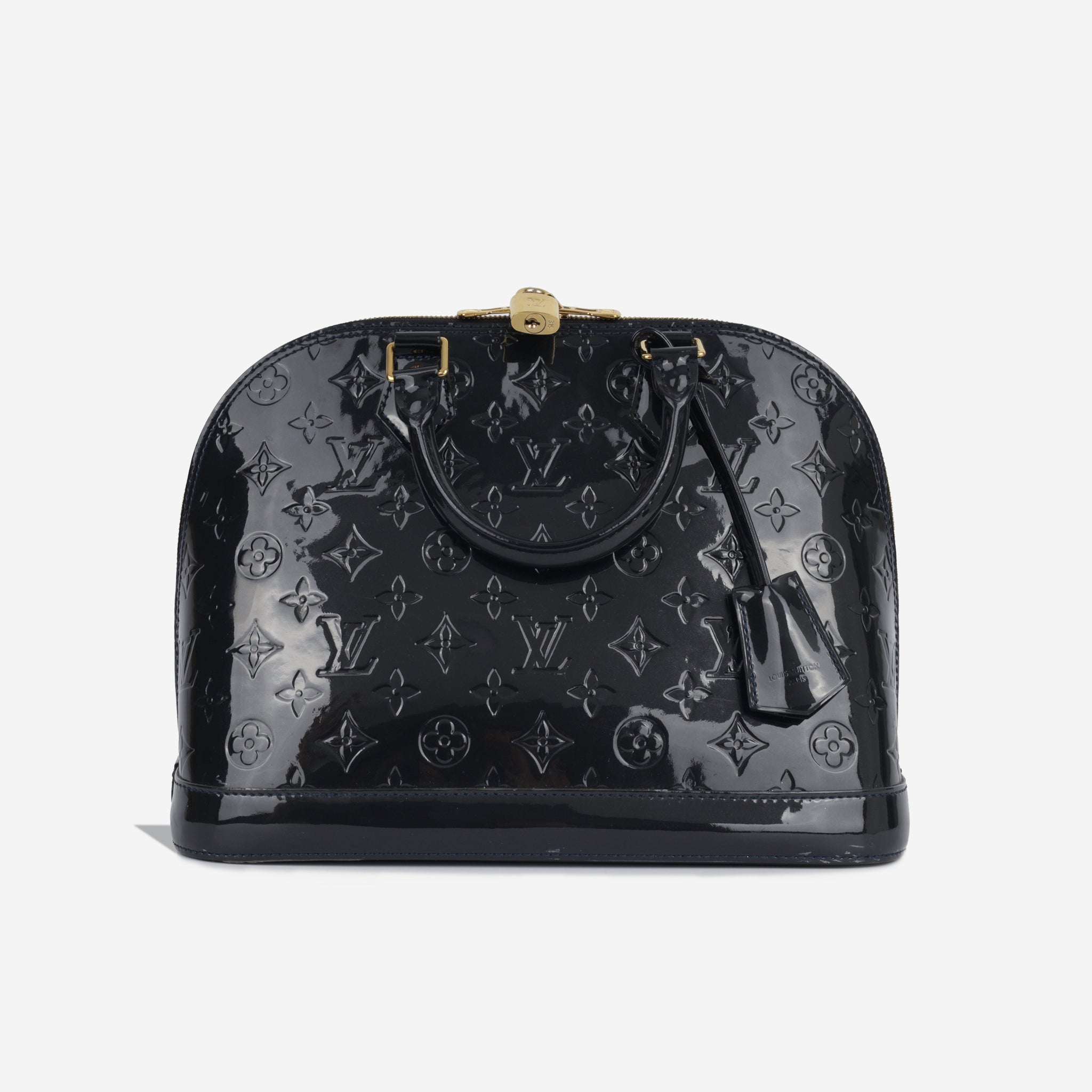 Louis Vuitton - Alma PM - Monogram Vernis - Black - Pre-Loved