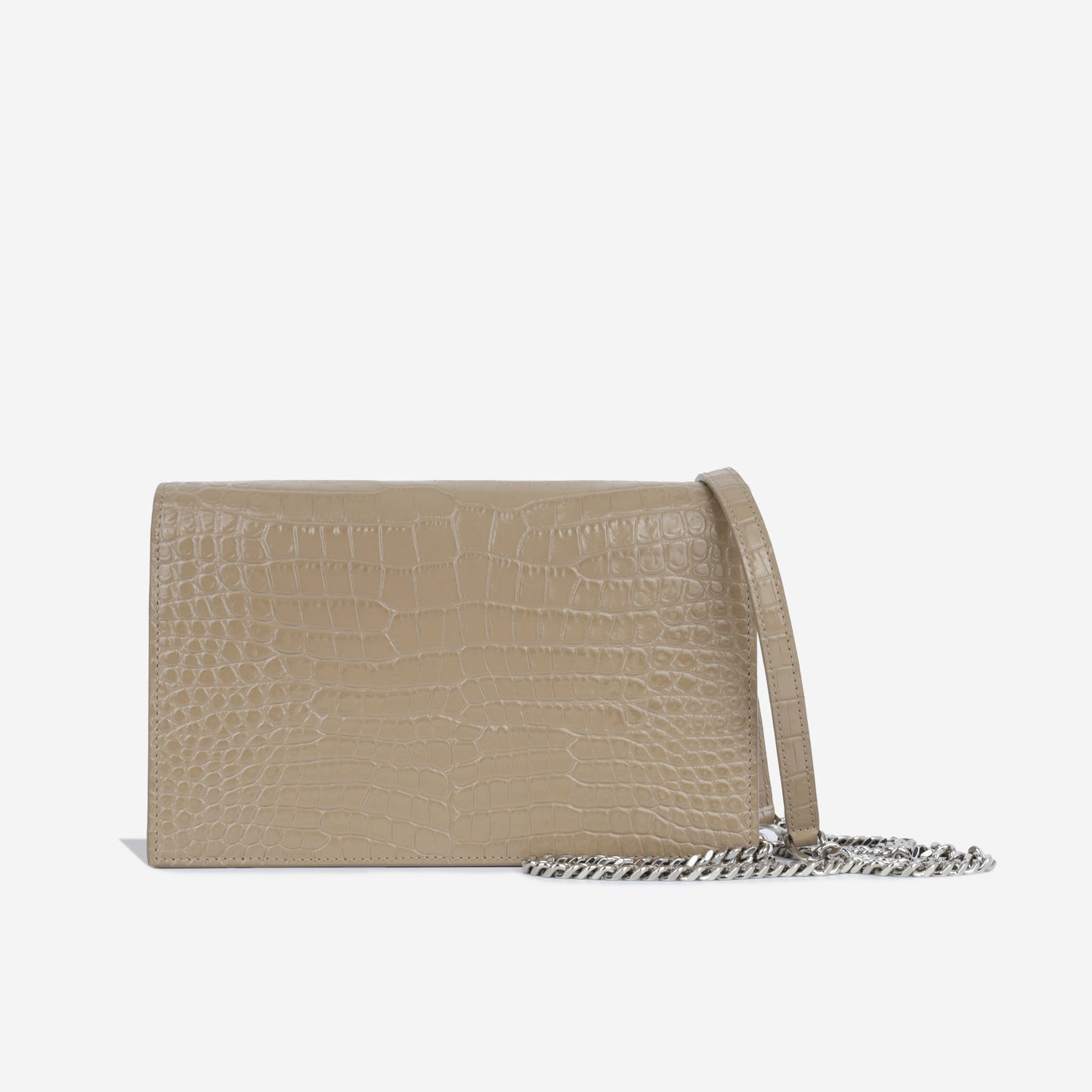 Kate Tassel WOC -  Croc Embossed