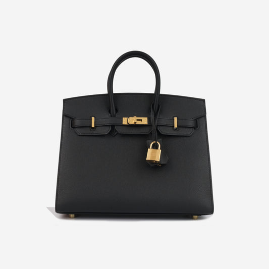 Birkin 25 - Noir Epsom