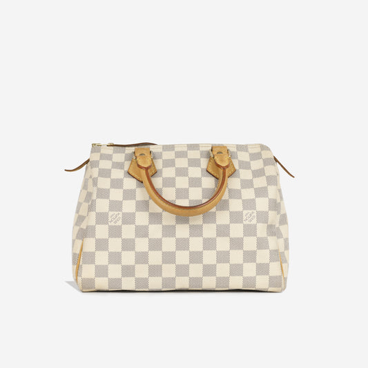Speedy 25 - Damier Azur