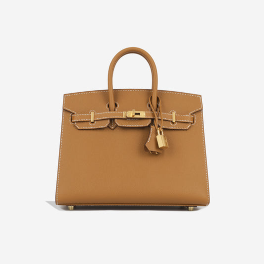 Birkin 25 - Gold Epsom