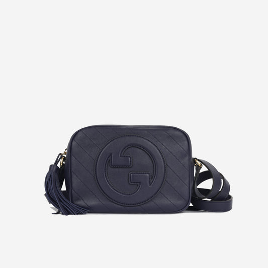 Blondie Camera Case - Navy Calfskin