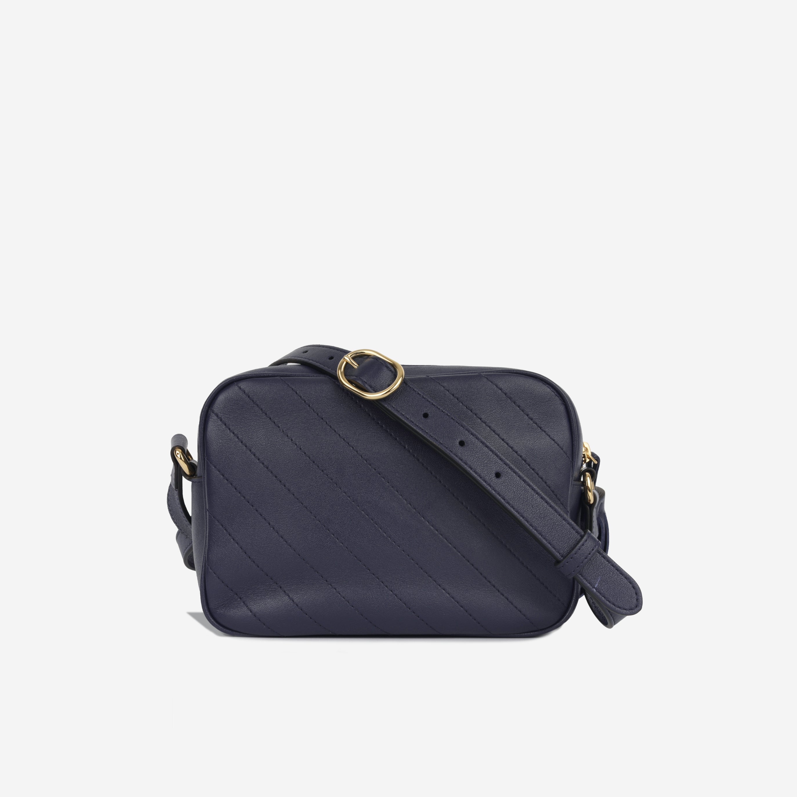 Gucci - Blondie Camera Case - Navy Calfskin - GHW - Pre Loved