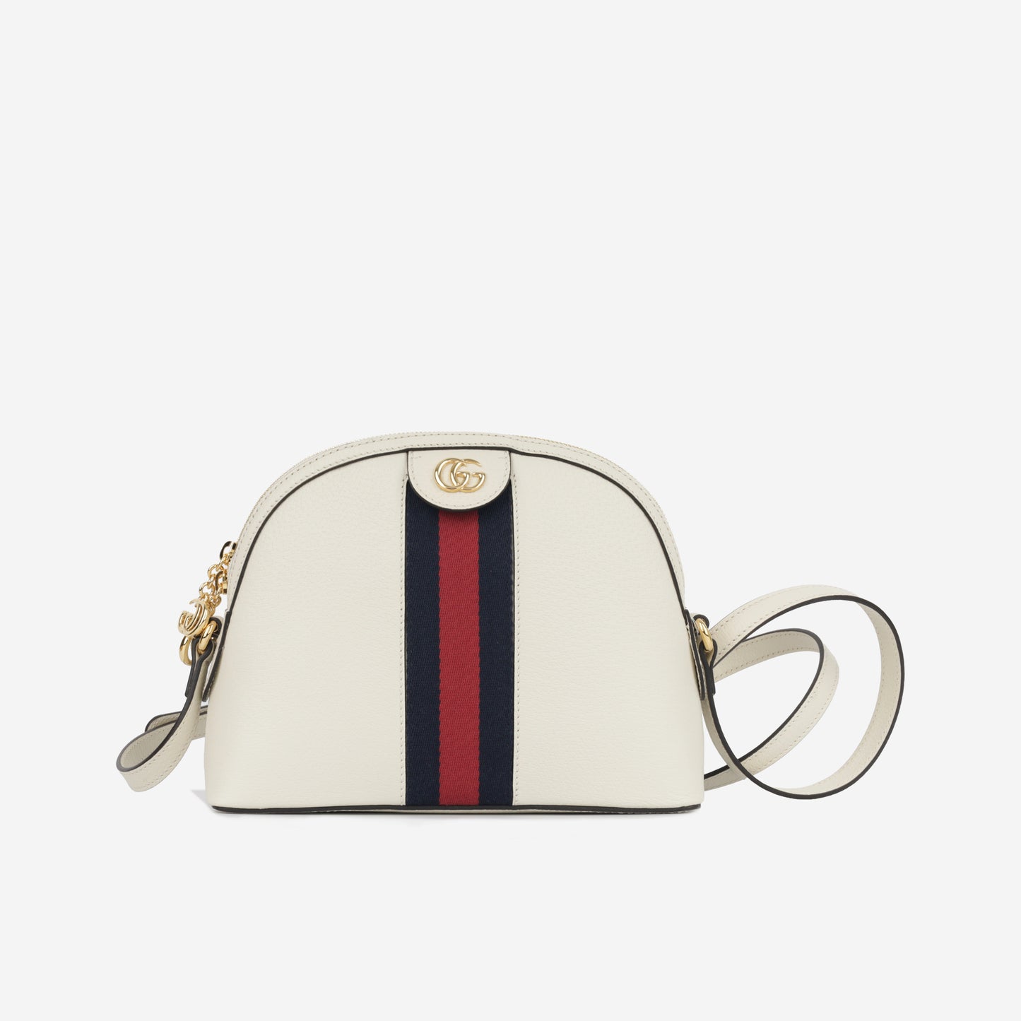 Ophidia - White Dome Shoulder Bag