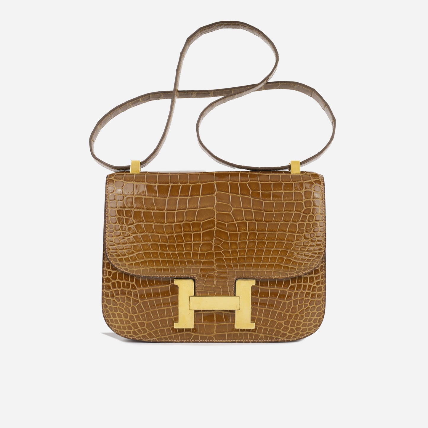 Vintage Constance 24 - Miel Shiny Croc