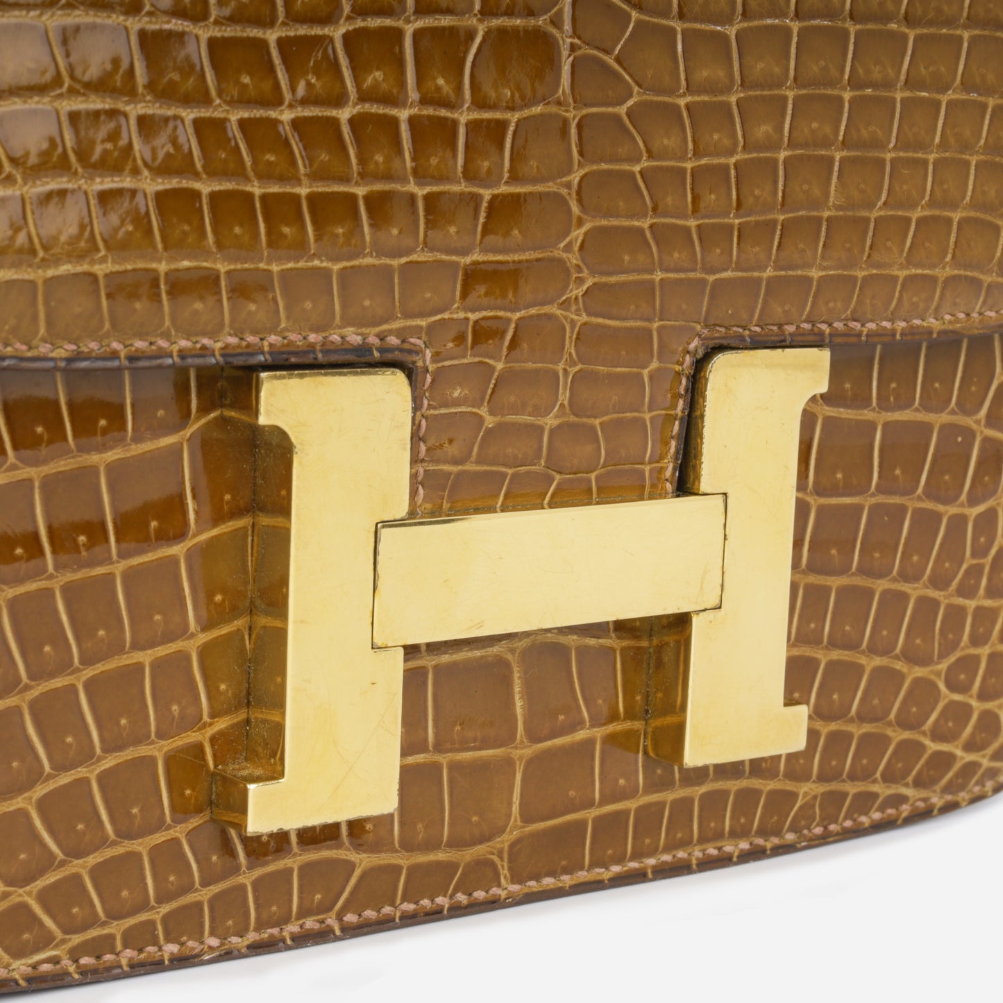 Vintage Constance 24 - Miel Shiny Croc