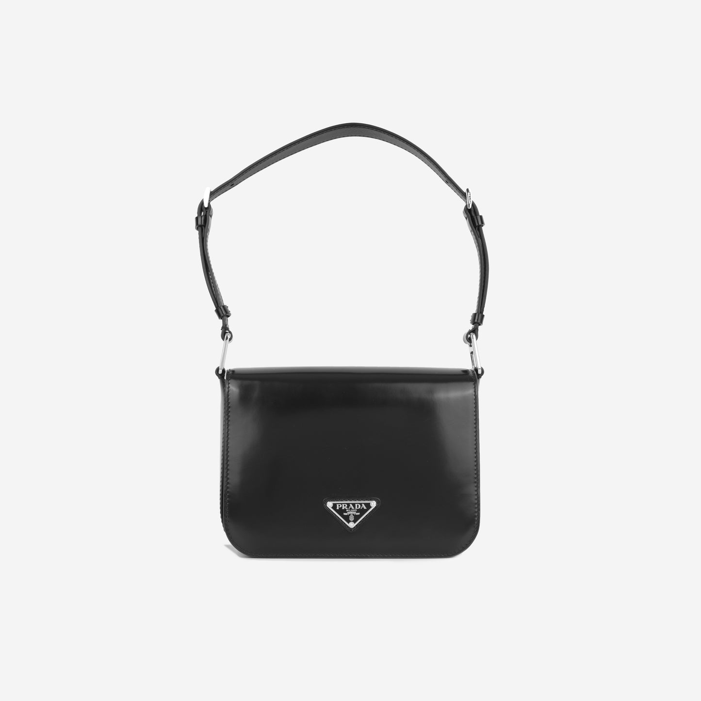 Brushed Leather Shoulder Bag