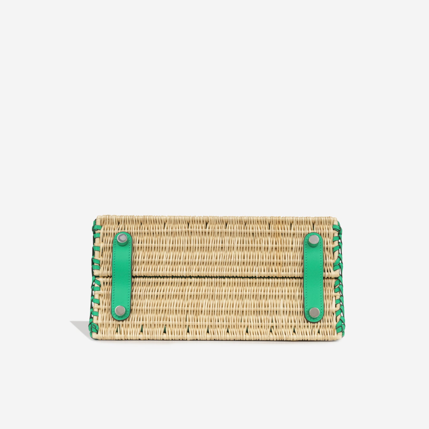 Picnic Birkin 25 Osier Wicker & Menthe Swift