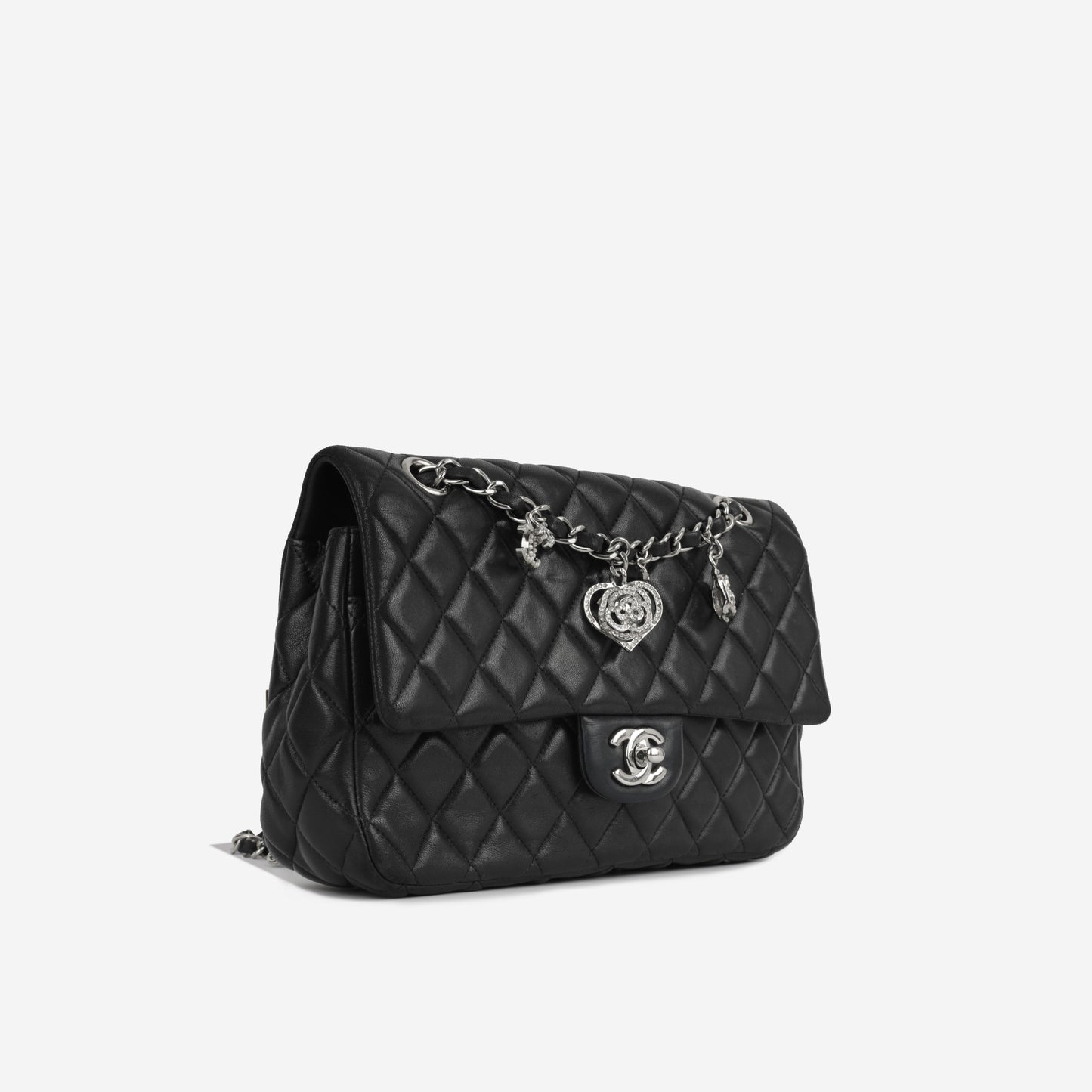 Valentine flap Bag - Black