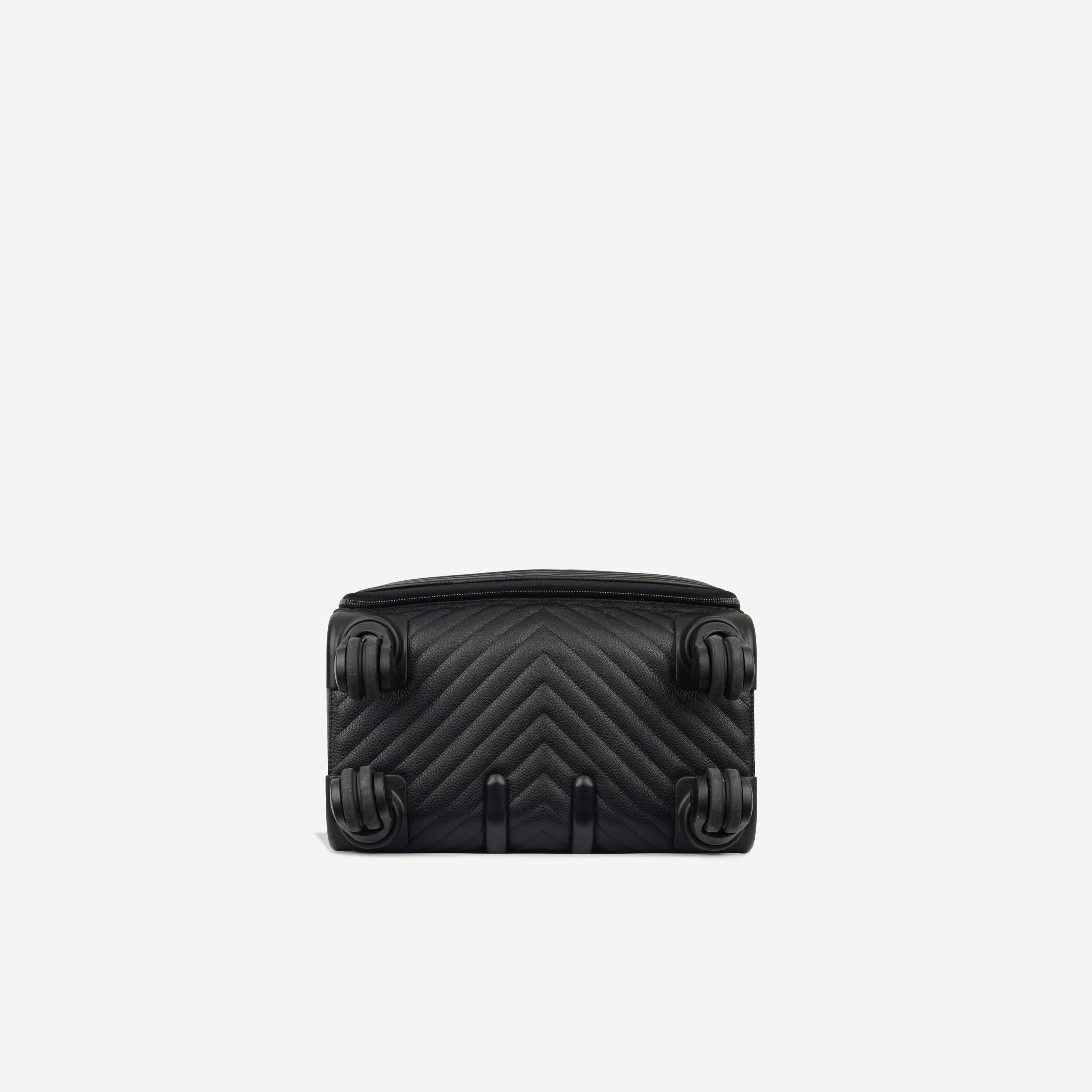 Chanel - Trolley Case - Black Caviar - SHW - Pre-Loved - 2017