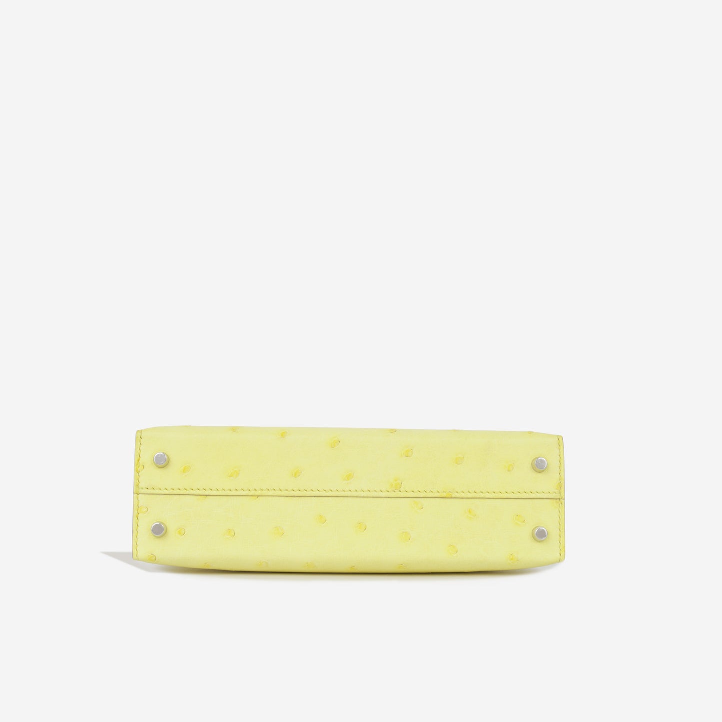 Mini Kelly  - Limoncello Ostrich