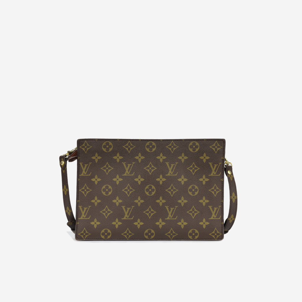 Louis Vuitton Messenger Crossbody Bag Monogram Canvas GHW