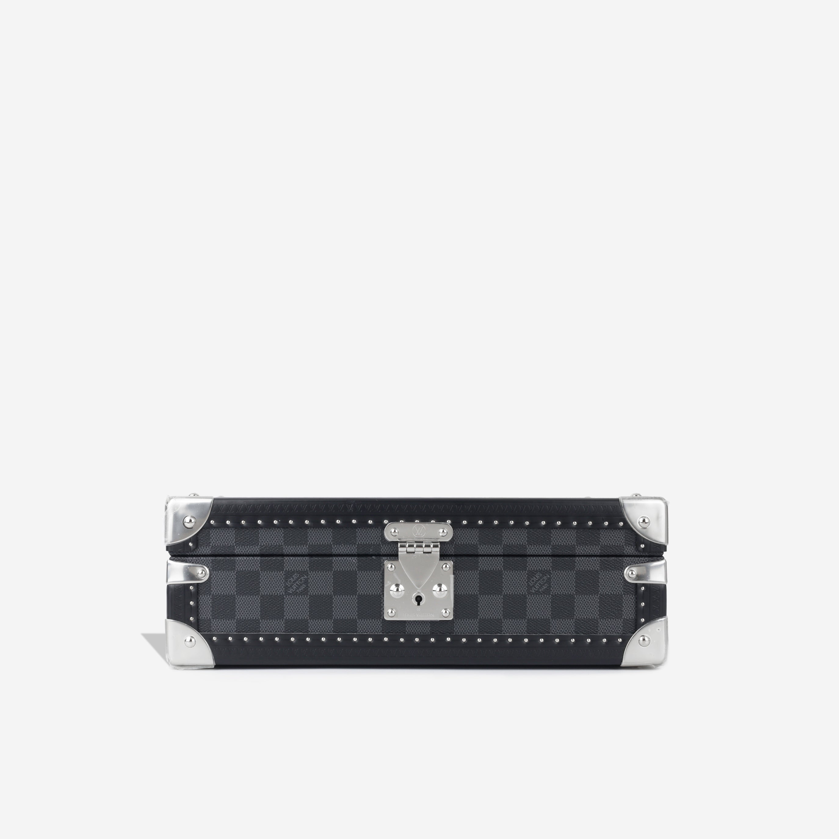 Louis Vuitton - Watch Trunk - Coated Graphite Damier Ebene - 2021 – Bagista