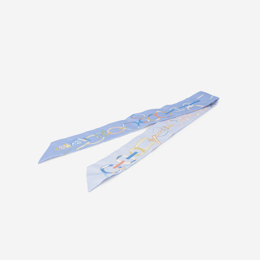 Twilly Do Re Boucles - Bleu Ciel Silk