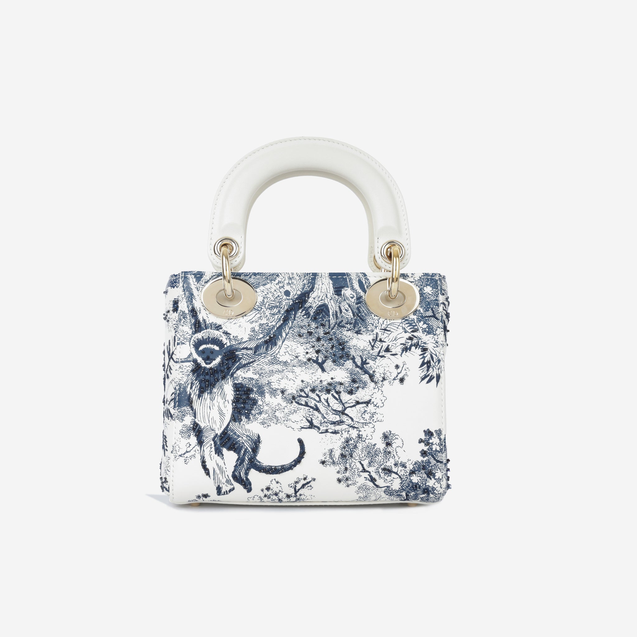 Mini lady dior toile de jouy bag top price