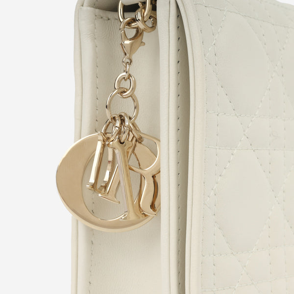 Lady Dior Pouch - Latte Cannage