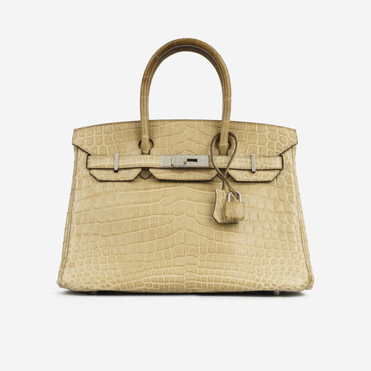 Birkin 30 - Poussiere Crocodile Niloticus