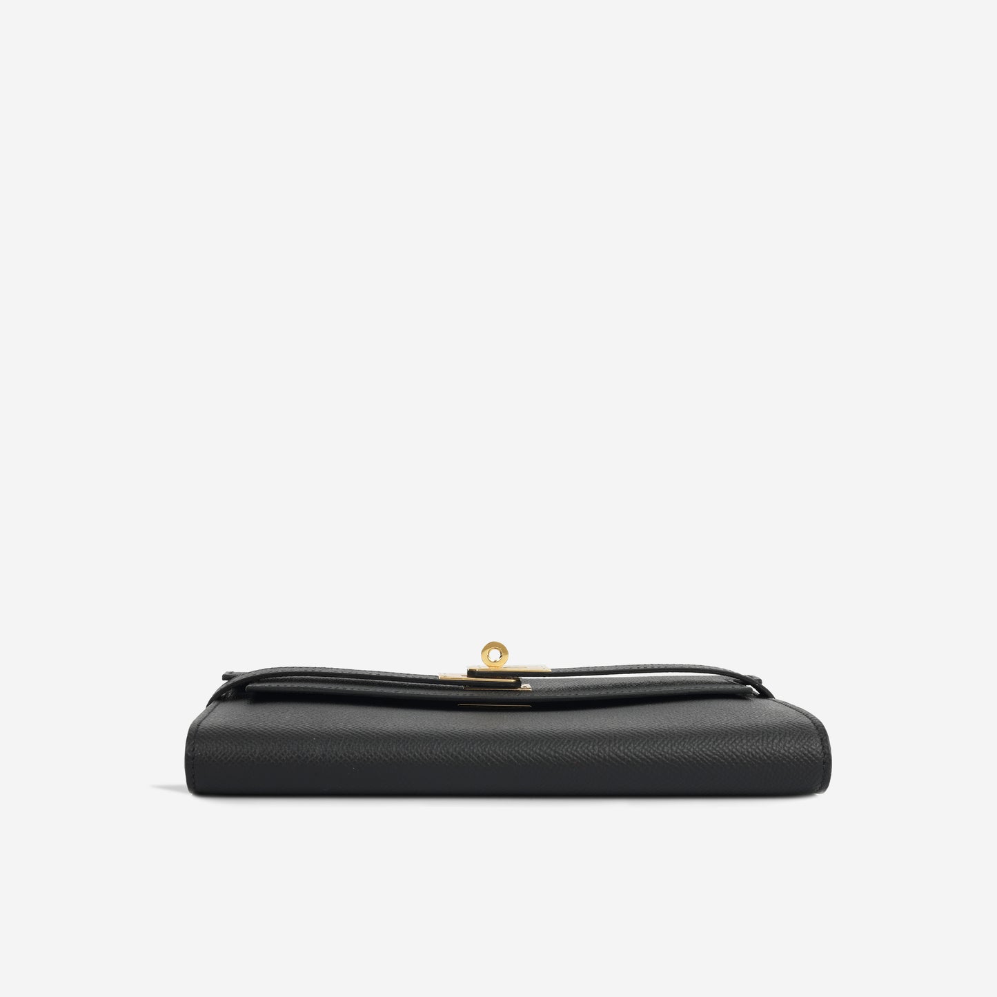 Kelly Classic Wallet - Noir Epsom