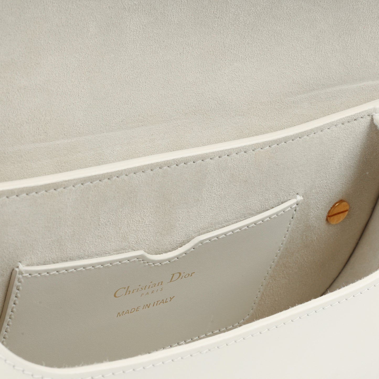 Bobby East-West - White Calfskin