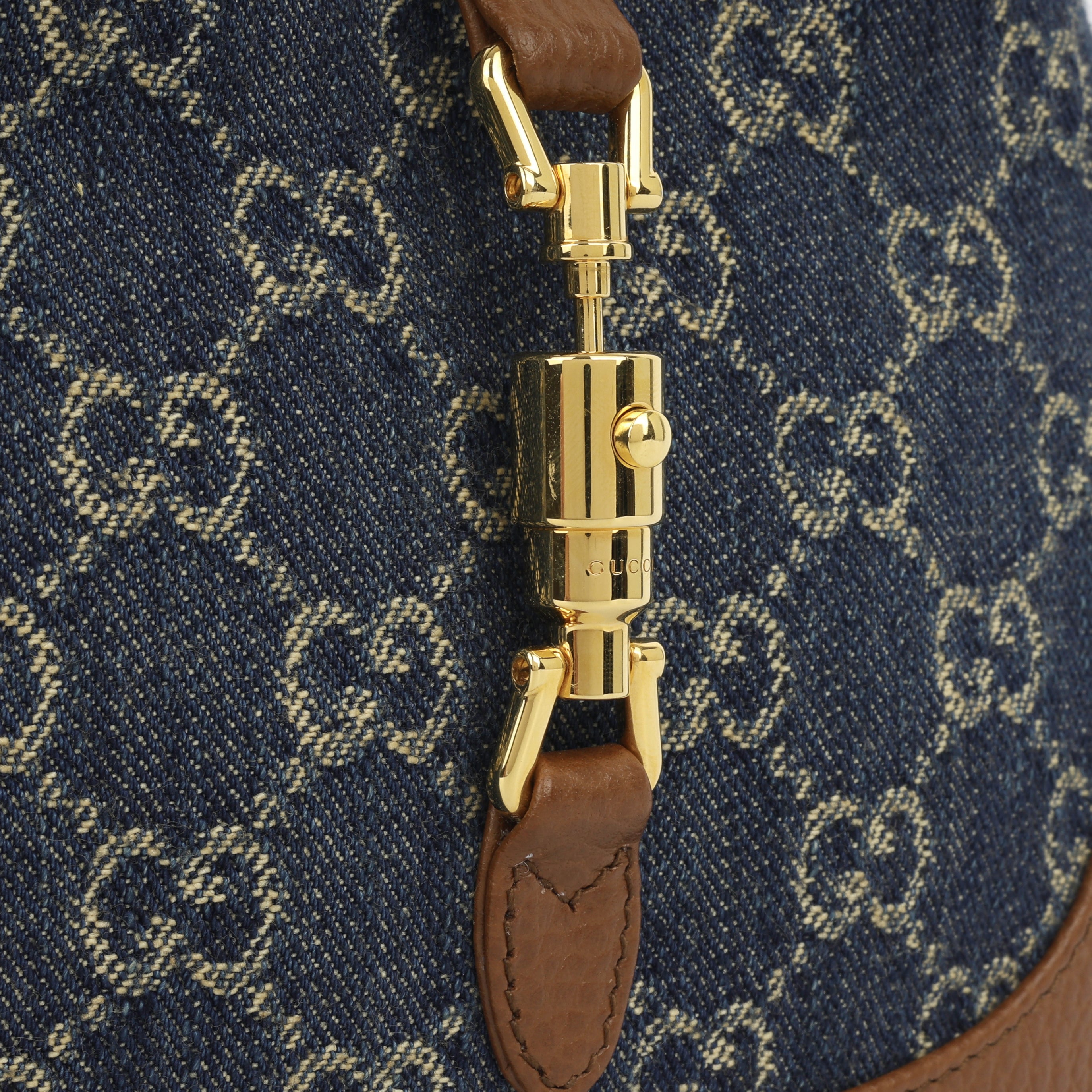 Gucci - Mini Denim Jackie - Blue Denim - GHW – Bagista